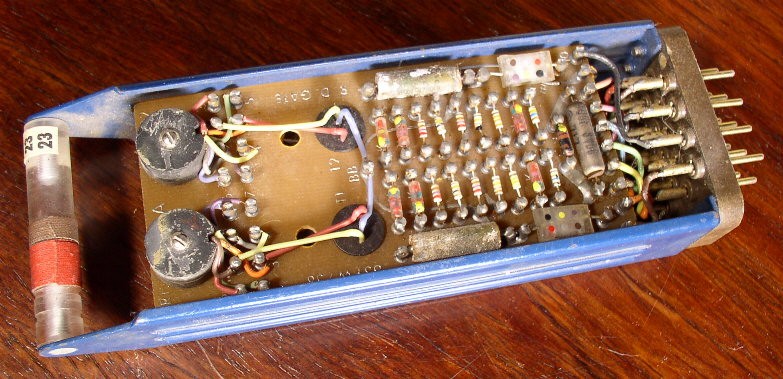 A TX-2 circuit module.