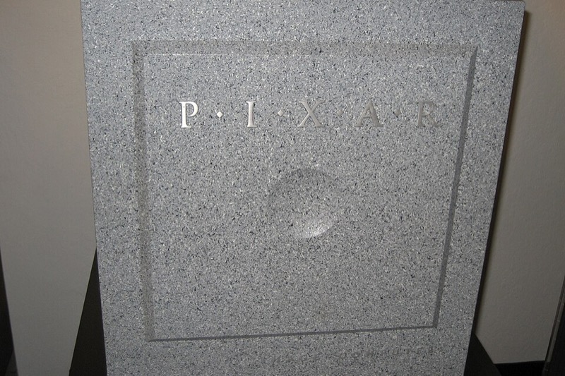 The Pixar Image Computer, a rack-mounted cabinet.